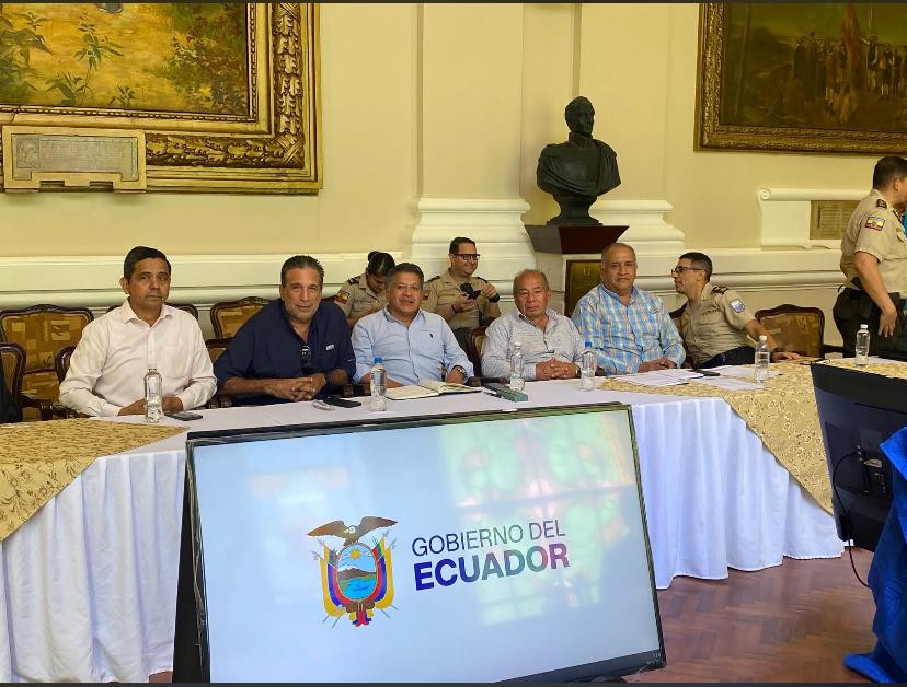 FENATRAPE, logra varios acuerdos programaticos, en temas de Seguridad, en reunion con el Gobernador del Guayas